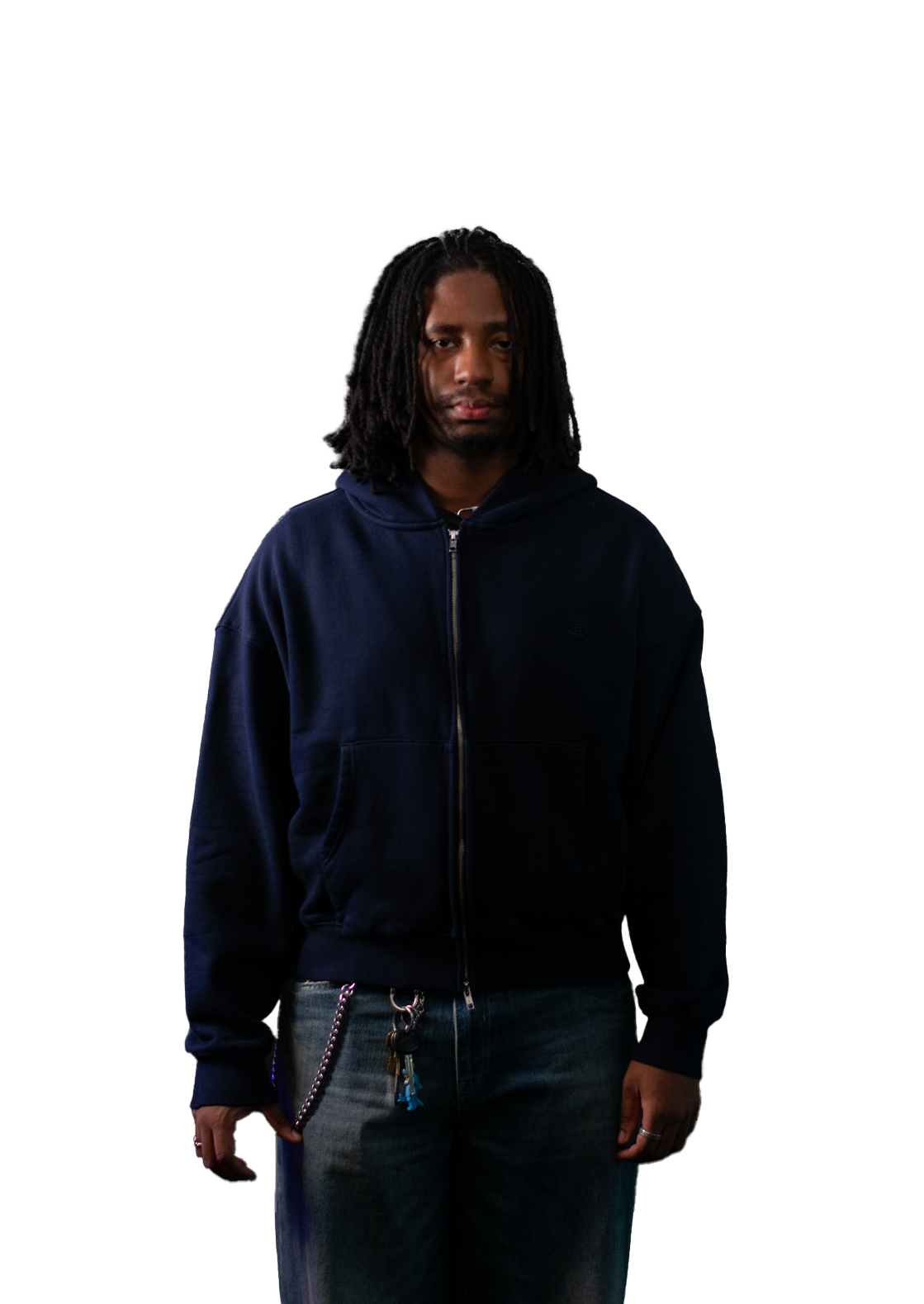 ZIP-UP HOODIE - TWILIGHT BLEU – PANTAO