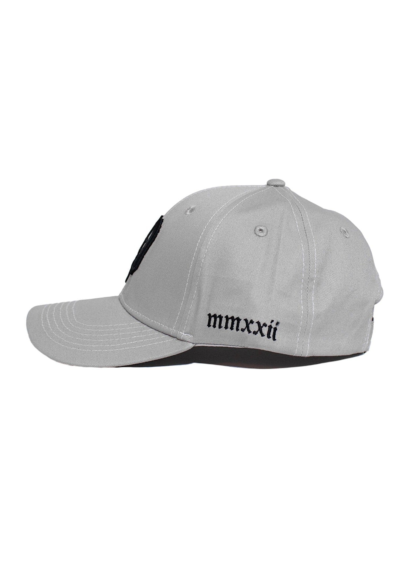 BASEBALL LOGO CAP - GREY