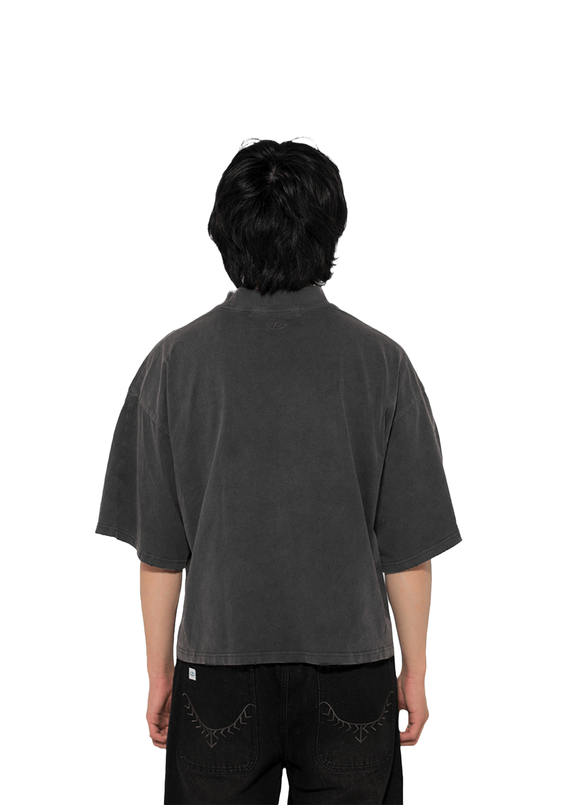 VINTAGE BLACK V.1 BOXY TEE