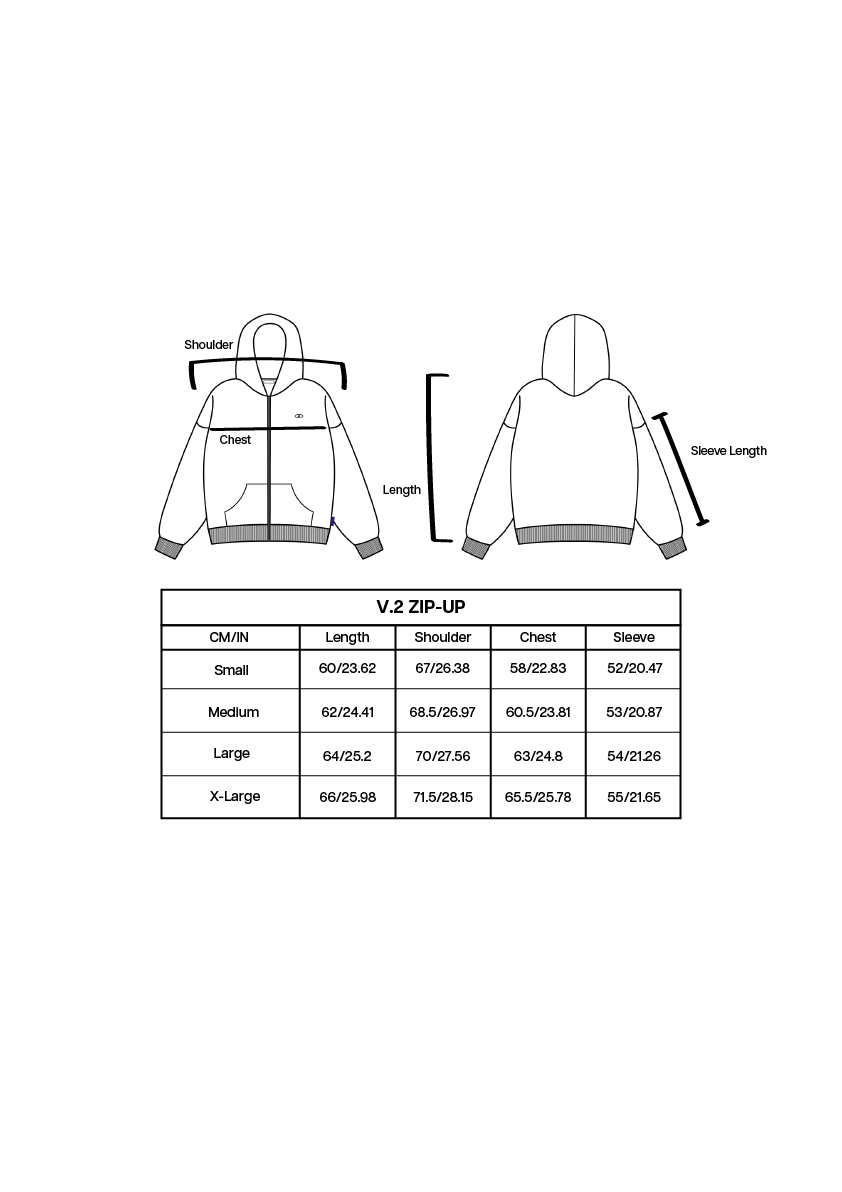 V.2 ZIP-UP - TWILIGHT BLEU