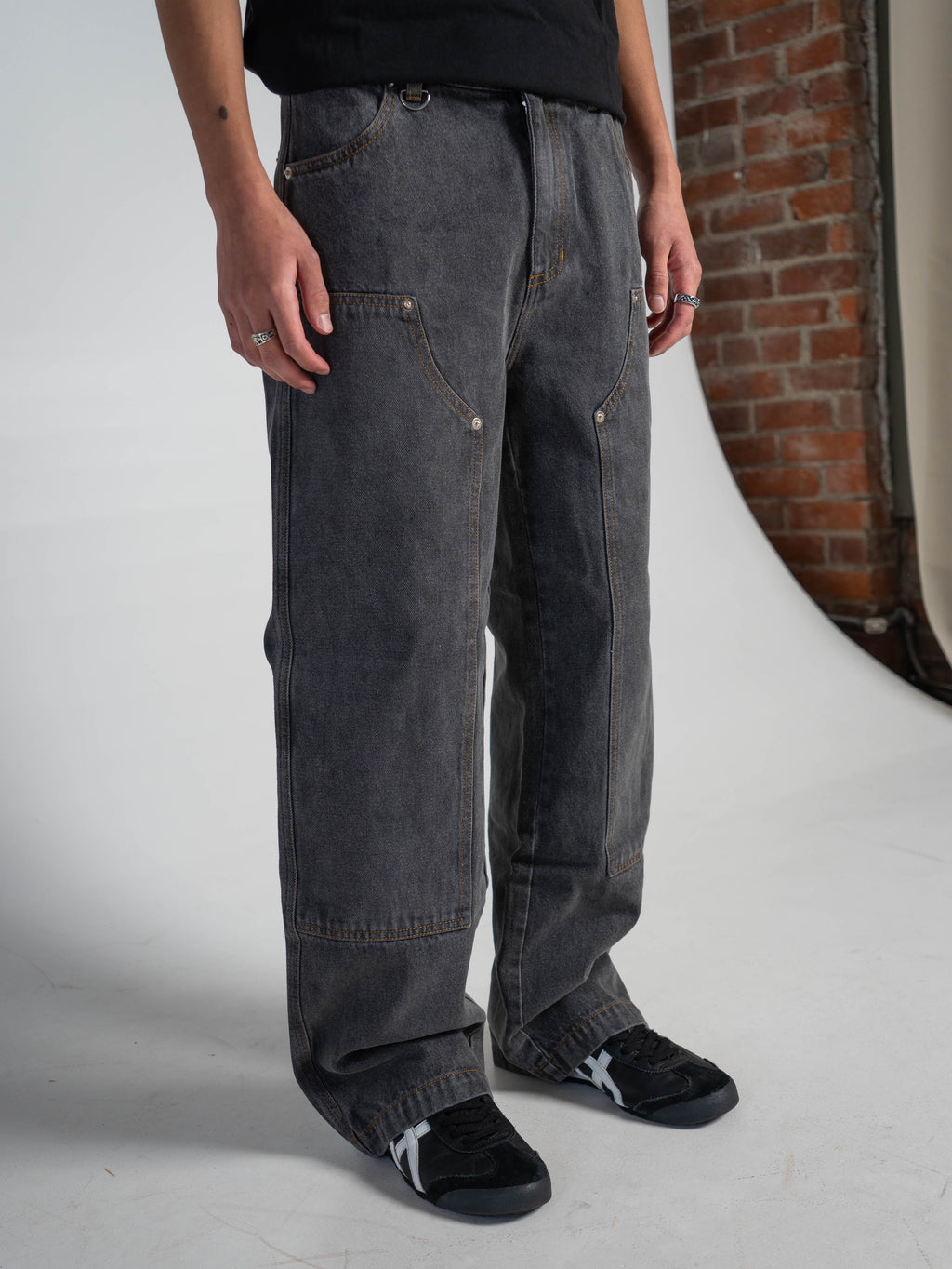 DOUBLE KNEE DENIM