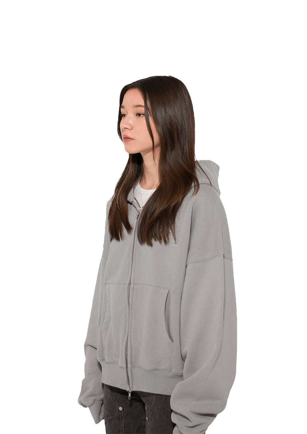 V.2 ZIP-UP - CONCRETE GREY