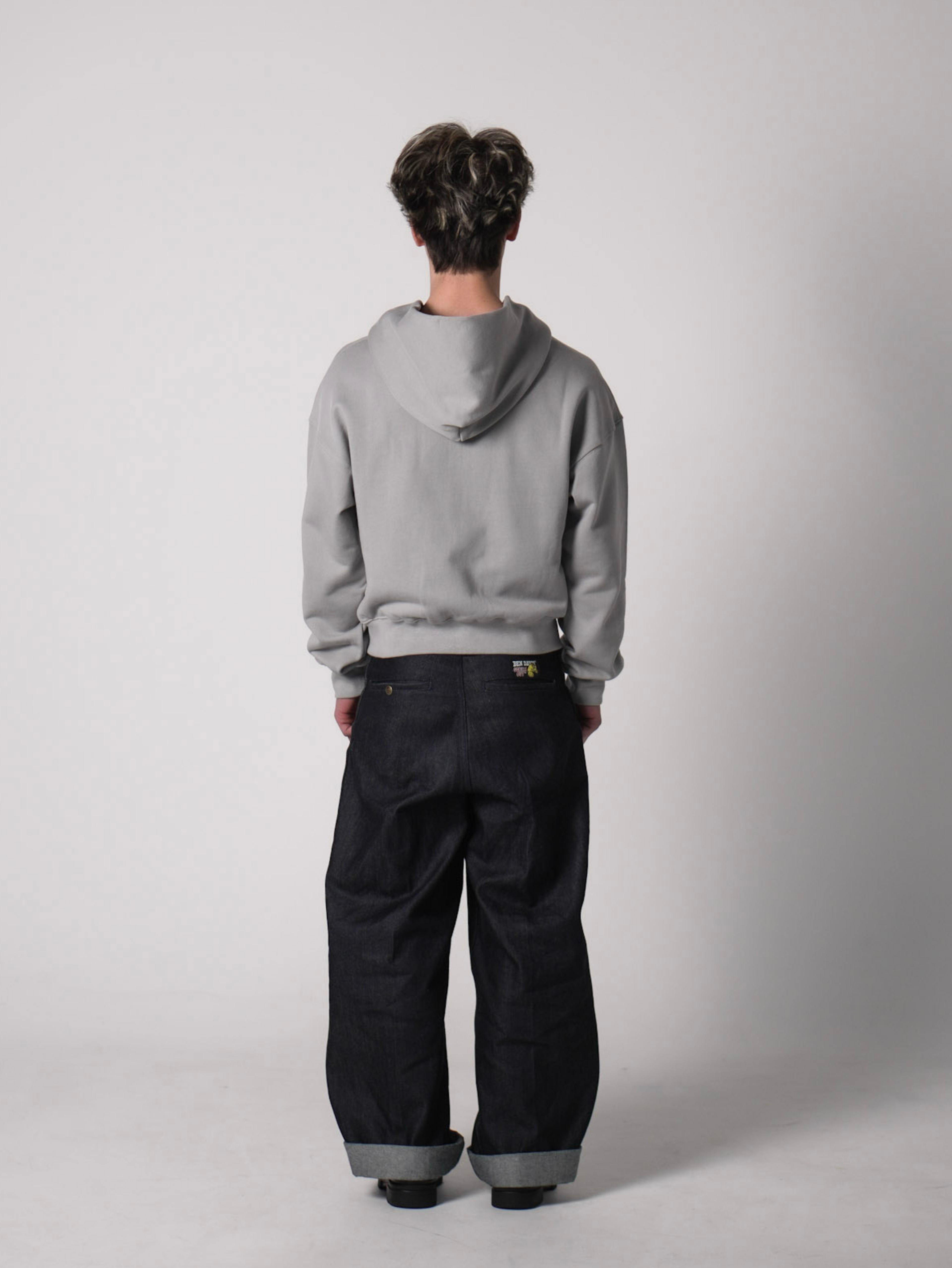 ZIP-UP HOODIE - CONCRETE GREY