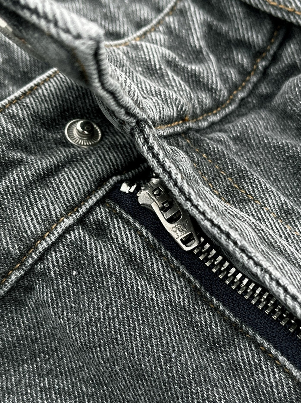 DOUBLE KNEE DENIM - VINTAGE GREY